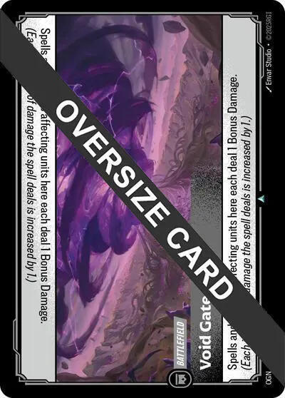 Void-Gate - OGN-296-o - Proving Grounds - Riftbound card